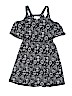 Xhilaration Print Black Dress Size 7 - 8 - photo 1