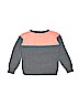 Gap Kids 100% Cotton Graphic Gray Pullover Sweater Size 8 - photo 2