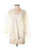 Beyond Vintage 100% Polyester Ivory Kimono Size S - photo 1