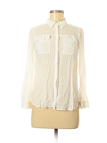 a.n.a. A New Approach Long Sleeve Button-Down Shirt (view 1)