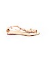 Loeffler Randall 100% Leather Gold Sandals Size 8 - photo 1