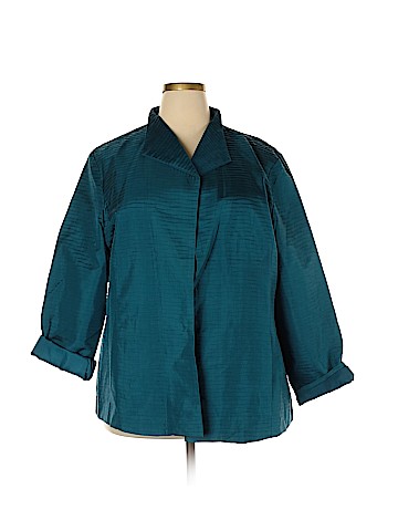 DressBarn Silk Blazer (view 1)