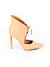 Betsey Johnson Tan Heels Size 7 1/2 - photo 1