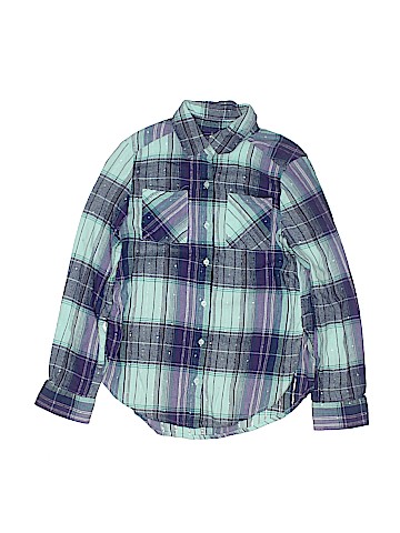 Mudd Girls Long Sleeve Button-Down Shirt (view 1)