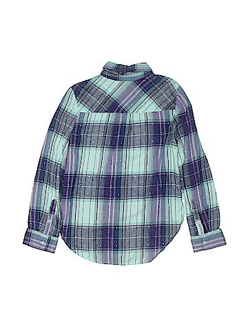 Mudd Girls Long Sleeve Button-Down Shirt (view 2)