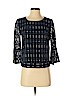 Ann Taylor LOFT Blue 3/4 Sleeve Blouse Size S (petite) - photo 1