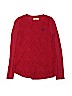 Abercrombie Red Long Sleeve Blouse Size 13 - 14 - photo 1