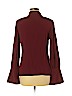 Alexis Burgundy Long Sleeve Blouse Size M - photo 2