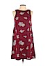 Ann Taylor Factory 100% Polyester Red Casual Dress Size 0 (petite) - photo 1