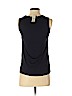 Ann Taylor LOFT 100% Polyester Blue Sleeveless Blouse Size XXS (petite) - photo 2