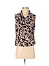 Calvin Klein Tan Sleeveless Blouse Size XS (petite) - photo 1