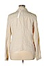 Caslon 100% Linen Ivory Blazer Size XL - photo 2