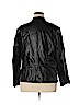 Assorted Brands 100% Polyester Black Faux Leather Jacket Size 1X - photo 2