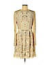 Needle & Thread 100% Polyester Tan Cocktail Dress Size 6 - photo 1