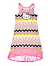 Hello Kitty Chevron-herringbone Pink Dress Size 8 - photo 1