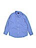 Gap Kids 100% Cotton Blue Long Sleeve Button-Down Shirt Size 6 - 7 - photo 1