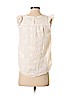 Ann Taylor LOFT 100% Polyester White Short Sleeve Blouse Size XS (petite) - photo 2