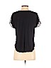 Ann Taylor LOFT Outlet 100% Rayon Black Short Sleeve Blouse Size XS (petite) - photo 2