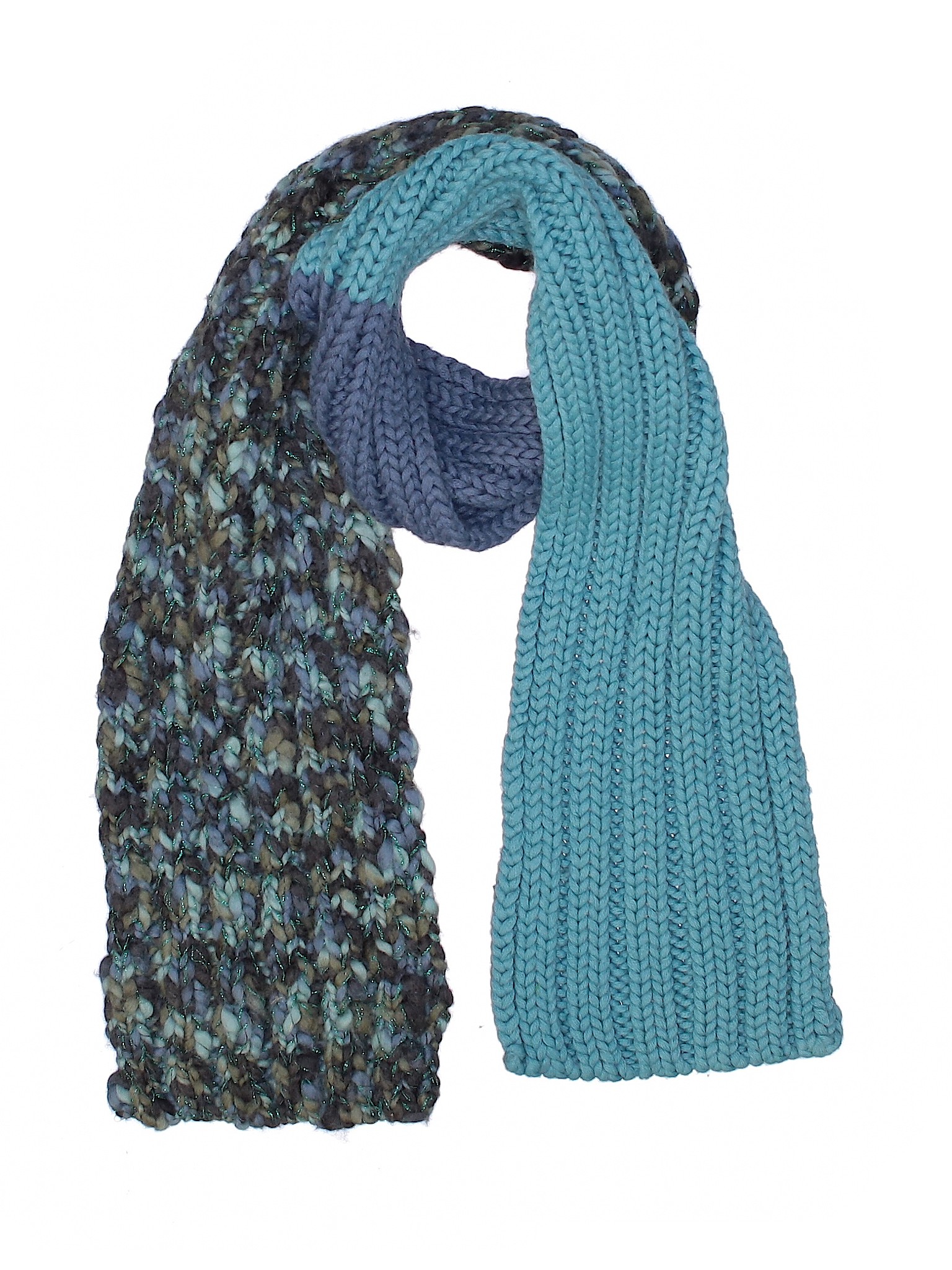 gap blue scarf