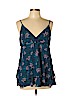 H&M 100% Polyester Blue Sleeveless Blouse Size 14 - photo 1