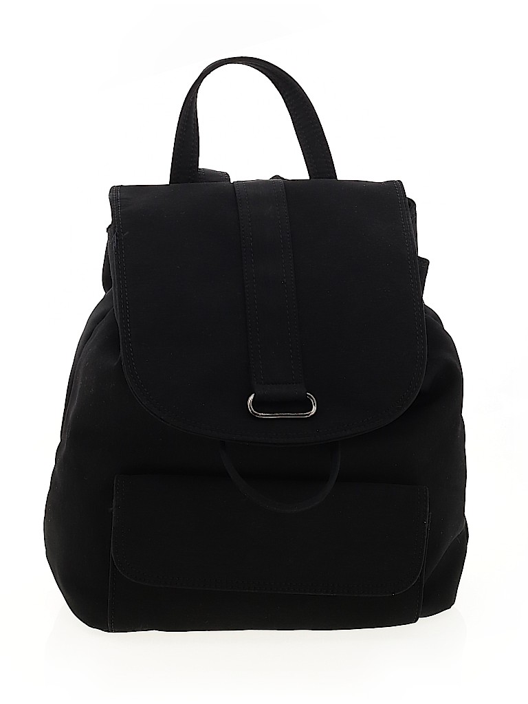 Nicole Miller Solid Black Backpack One Size - 31% off | thredUP