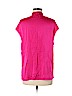 Elie Tahari Pink Short Sleeve Silk Top Size S - photo 2