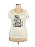 Her Universe White Short Sleeve T-Shirt Size 2X - photo 1