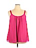 Lane Bryant 100% Polyester Pink Sleeveless Top Size 16 - photo 1