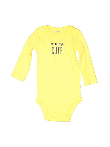 Carter's Long Sleeve Onesie (view 1)