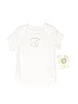 Little Me 100% Cotton White Short Sleeve Onesie 3-6 MO / 6 MO - photo 1