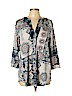 Pink Coconut Boutique Blue Kimono Size L - photo 1