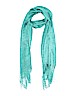 Assorted Brands 100% Polyester Solid Teal Scarf One size - photo 1