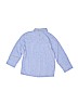 American Hawk Blue Long Sleeve Button-Down Shirt Size 4T - photo 2