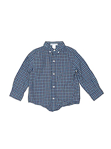 Janie and Jack Long Sleeve Button-Down Shirt (view 1)