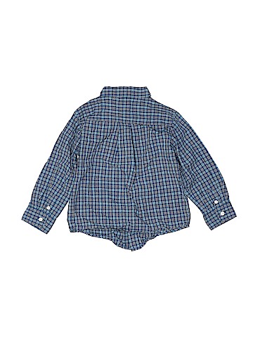 Janie and Jack Long Sleeve Button-Down Shirt (view 2)