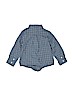 Janie and Jack 100% Cotton Blue Long Sleeve Button-Down Shirt Size 3 - photo 2