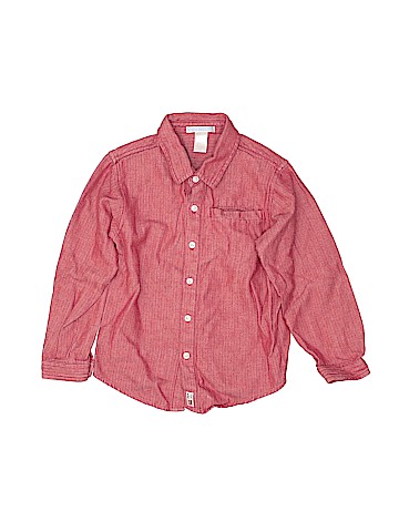 Janie and Jack Long Sleeve Button-Down Shirt (view 1)
