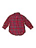 Hatley 100% Cotton Red Long Sleeve Button-Down Shirt Size 4 - photo 2