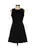 Ann Taylor LOFT 100% Polyester Black Casual Dress Size 2 (petite) - photo 1
