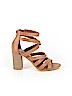 Madden Girl Brown Heels Size 7 1/2 - photo 1