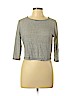 Alice + Olivia Gray 3/4 Sleeve Top Size L - photo 1