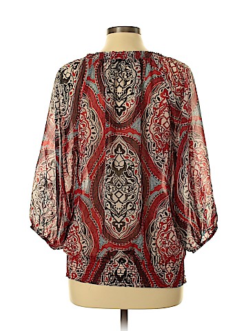 Daisy Fuentes 3/4 Sleeve Blouse (view 2)