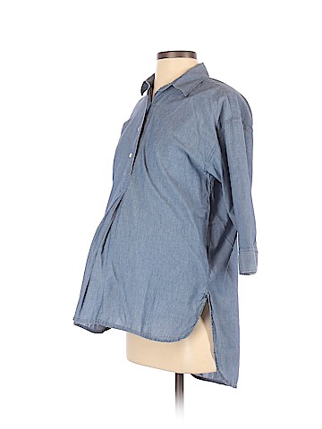 Gap - Maternity 3/4 Sleeve Henley (view 1)