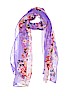 Assorted Brands 100% Silk Floral Purple Silk Scarf One size - photo 1