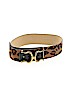 Another Line 100% Leather Animal Print Brown Leather Belt Size L - photo 1