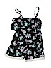Justice 100% Rayon Black Romper Size 10 - photo 1