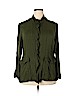 Maurices 100% Rayon Green Jacket Size XXL - photo 1