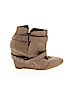 Charlotte Russe Tan Ankle Boots Size 8 - photo 1