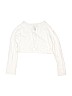 Cherokee Solid White Shrug Size 4T - photo 1