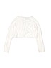 Cherokee Solid White Shrug Size 4T - photo 2